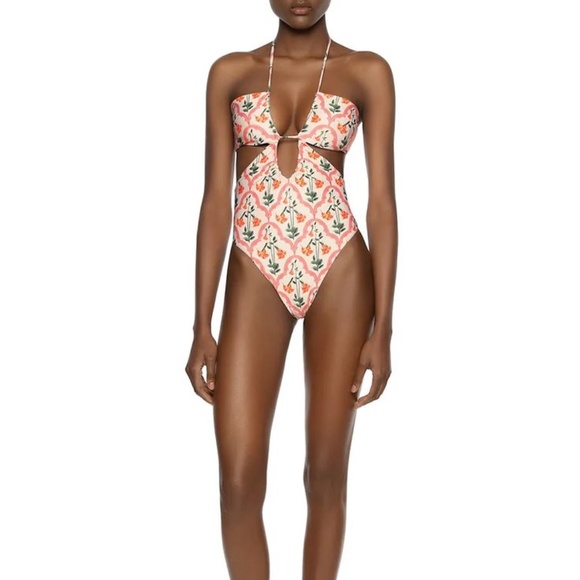 Agua By Agua Bendita Curandera Mejorana Sabanero Atardecer Swimsuit - Picture 2 of 5